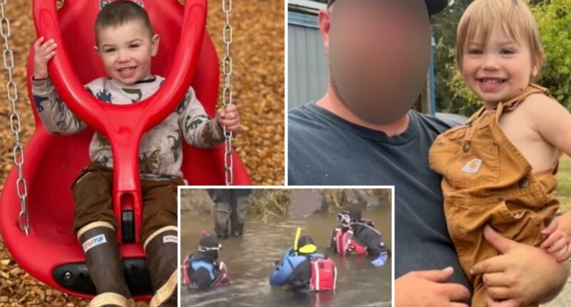 Father Aaron Paulsen was allegedly 'binge watching' TV show while toddler vanished and drowned in river