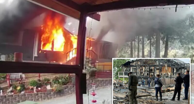 Firework explosion likely caused by smokers obliterates three homes, injures five