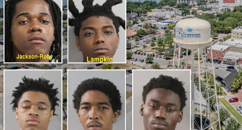 Five Florida men charged after allegedly robbing man at gunpoint — for $30 vape pen