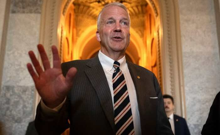 GOP Sen. Dan Sullivan draws an unusual opponent in Alaska's primary — and he's not happy about it