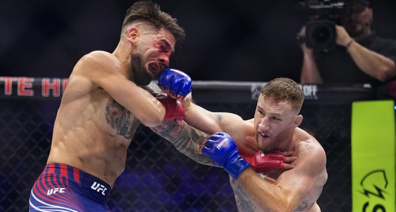 Gaethje beats Topuria to win lightweight title at White House