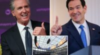 Gavin Newsom and Marco Rubio set to sit together at World Cup match