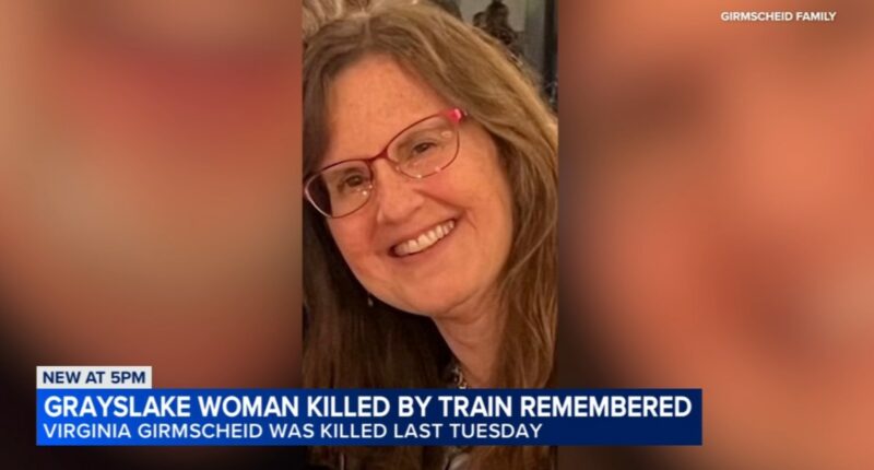 Grayslake train crash: Virginia Girmscheid, bicyclist hit by Canadian National freight near Lake St., Hillside Ave., remembered
