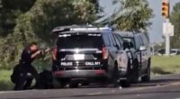 Gunman kills at least one and injures10 in Texas before armed standoff