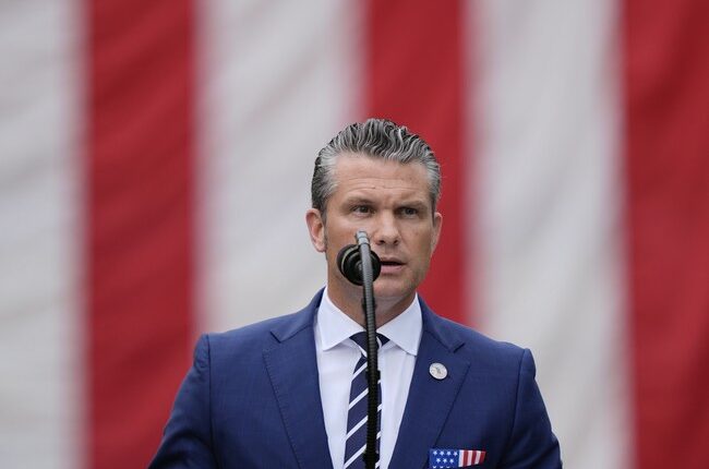 Hegseth Remembers Those Who Fought During 82nd D-Day Commemoration at Normandy