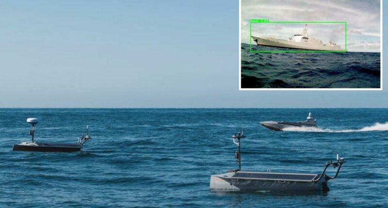 High-tech autonomous hunter ships launched off San Diego to track Chinese ghost fleets