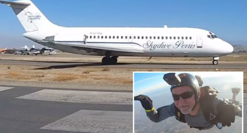 Horror as skydiver is found dead on freeway after 'midair collision' with another jumper