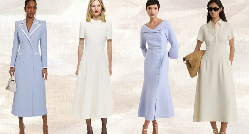 How Kate and Sophie mastered elegant heatwave dressing at Trooping the Colour in blue and white outfits experts say channelled Diana