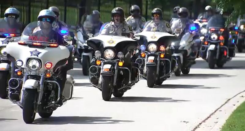 Hundreds of motorcyclists participate in Chicago Police Memorial Foundation Ride to Remember honoring CPD officers killed, injured