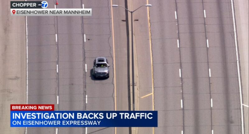 I-290 traffic: Eisenhower Expressway police bomb squad investigation shuts down lanes between 25th Avenue, Wolf Road | LIVE