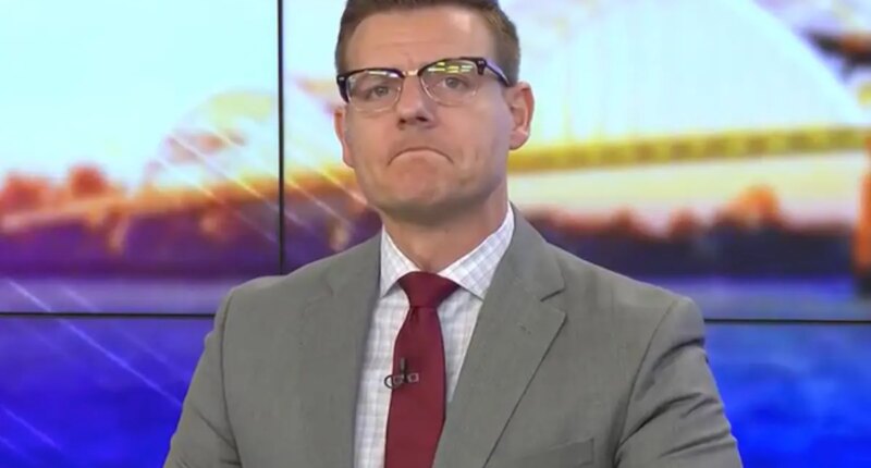 Iowa TV anchor gets choked up as he quits job and journalism — and slams his station