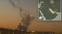Iran targets Gulf nations with missiles after Trump claimed Tehran asked him to stop US airstrikes