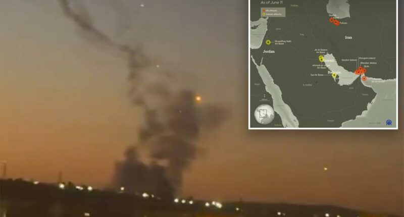 Iran targets Gulf nations with missiles after Trump claimed Tehran asked him to stop US airstrikes