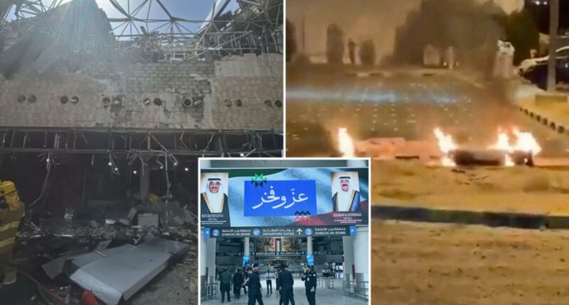 Iranian drone attack hits Kuwait airport, causing injuries
