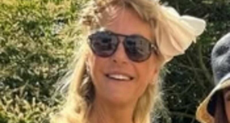 Jeremy Clarkson's girlfriend Lisa Hogan enjoys a day out at Ascot