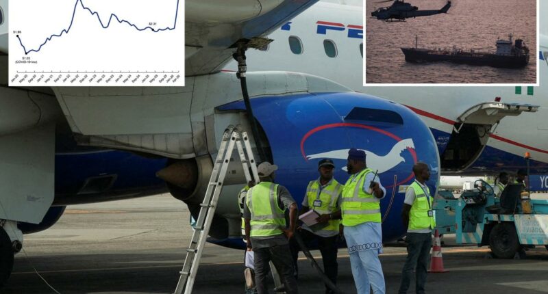Jet fuel costs soar 78% in past year as Strait of Hormuz remains shut