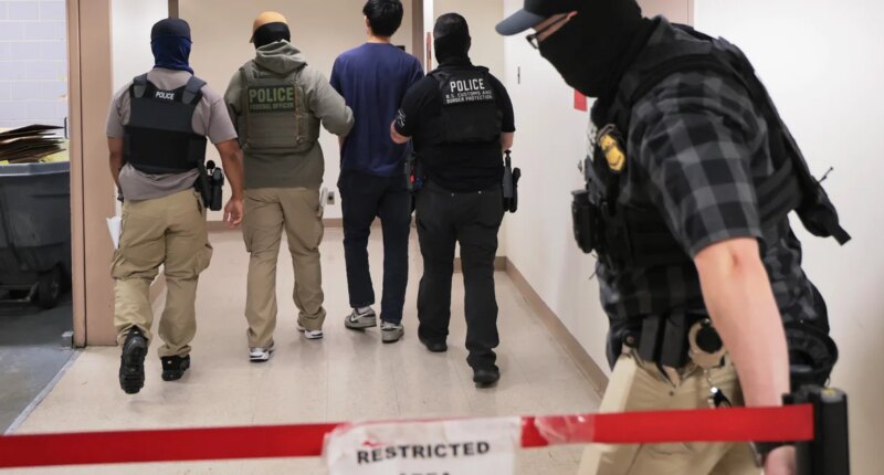 Judge blocks Trump administration from arresting immigrants at courts
