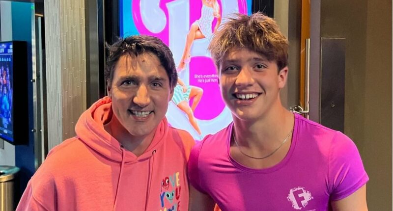 Justin Trudeau's nepo baby son Xavier defends 'cringe' music career as he's seen biking with glamorous girlfriend