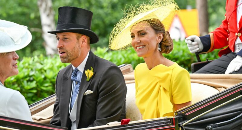 Kate attends Royal Ascot alongside Prince William after two years