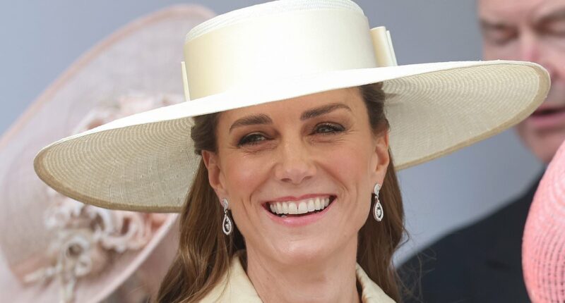 Kate's carriage procession! Princess is whisked back to Windsor Castle with William after Order of the Garter Service - with Andrew Mountbatten-Windsor absent for the first time