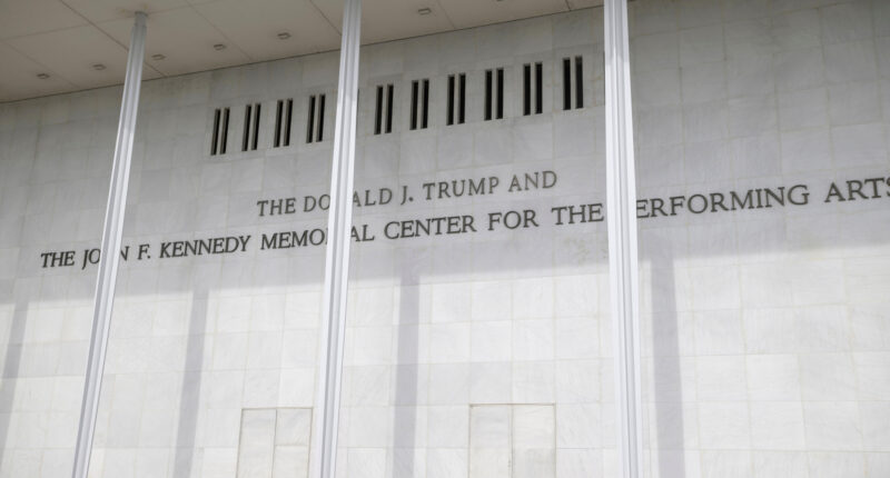 Kennedy Center board seeks pause of ruling ordering removal of Trump's name by Friday deadline