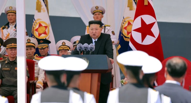 Kim Jong Un calls for North Korea to build 2 large warships per year in major naval expansion push: report