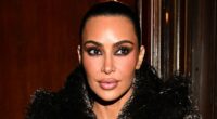Kim Kardashian has her fingers in plaster as she leaves restaurant