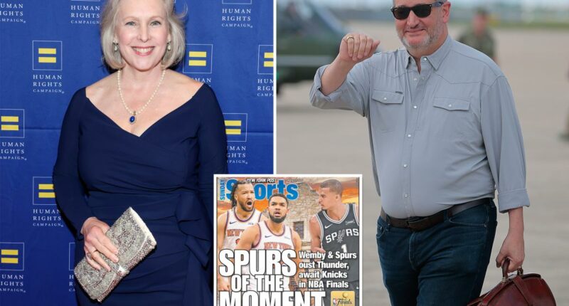 Kirsten Gillibrand, Ted Cruz set friendly wager ahead of states' showdown in NBA Finals