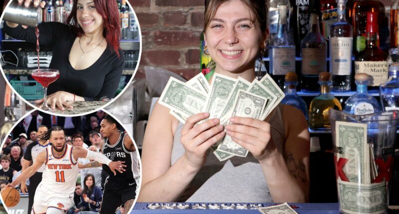 Knicks fans are leaving 'biggest tips ever' on game nights