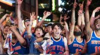 Knicks fans commence celebration of NBA Finals win with jam-packed street takeover