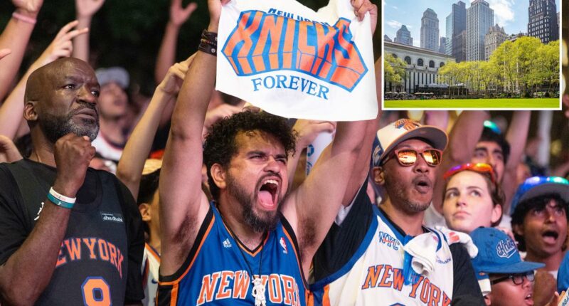 Knicks watch party to be held at Bryant Park after NYC axed planned event outside MSG