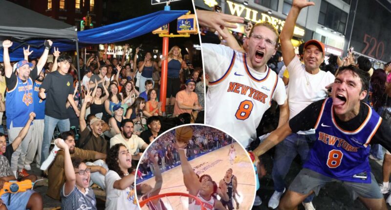 Knicks win sets NYC abuzz as thousands celebrate Game 4 victory -- flooding streets, bars, bodegas