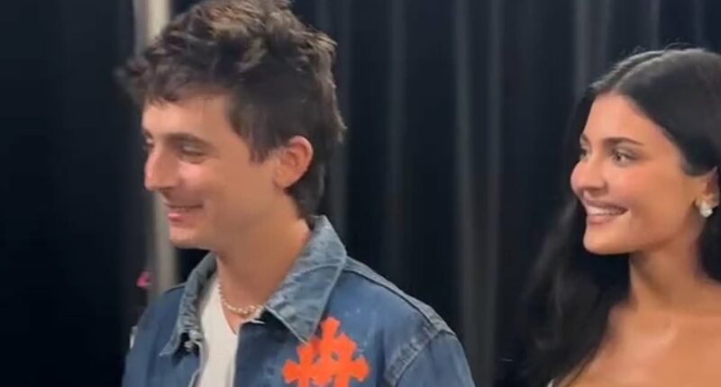 Kylie Jenner makes first NBA Finals appearance alongside beau Chalamet