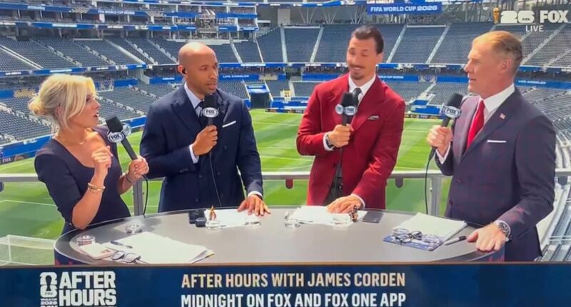 Lalas stuns viewers with expletive-laden slur at Corden live on Fox