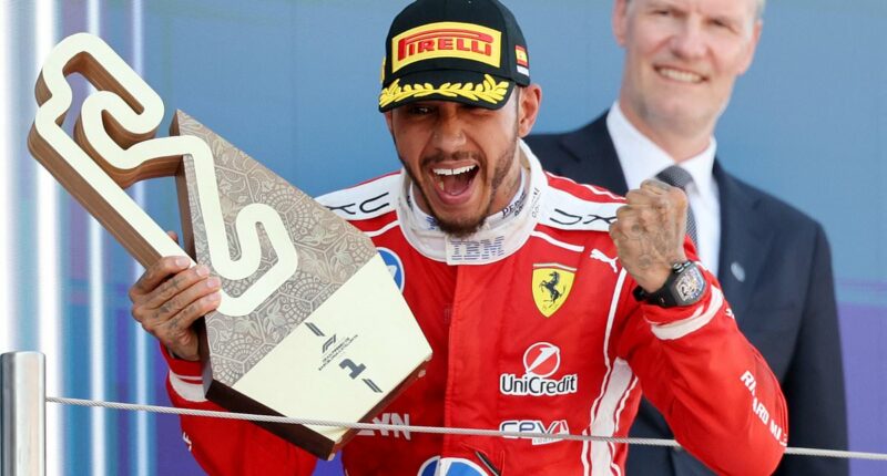 Lewis Hamilton claims first win for Ferrari in Barcelona