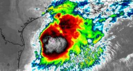 Life-threatening tropical storm Arthur forms off US coast