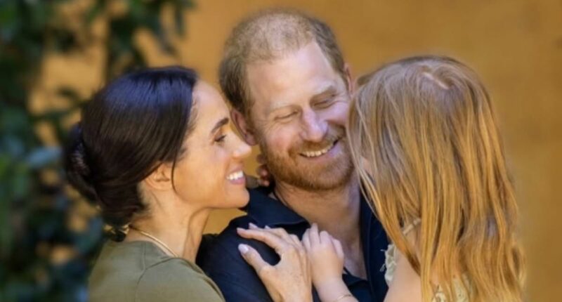 Like mother, like daughter! Lilibet, 5, follows in Meghan's footsteps as she wears gold bangle similar to Duchess' favourite Cartier style in new birthday portrait