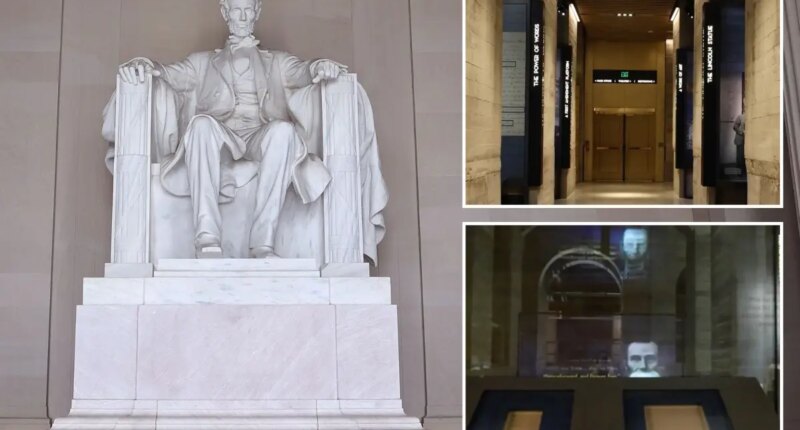Lincoln Memorial's hidden 15,000-square-foot undercroft opens to the public