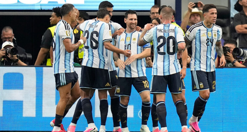 Lionel Messi breaks World Cup scoring record with his 17th goal for Argentina