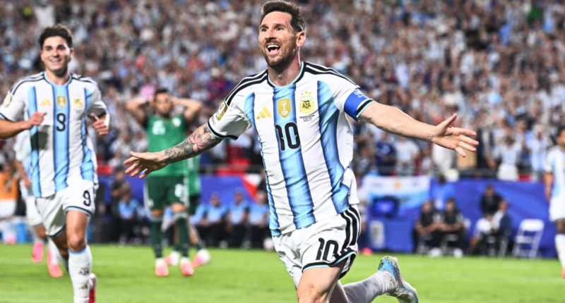 Lionel Messi ties record for most career World Cup goals with incredible hat trick for Argentina vs. Algeria