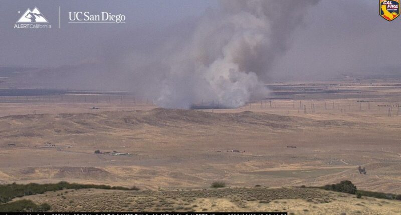 Macy fire erupts in Antelope Acres, scorches 2,000 acres across LA and Kern counties