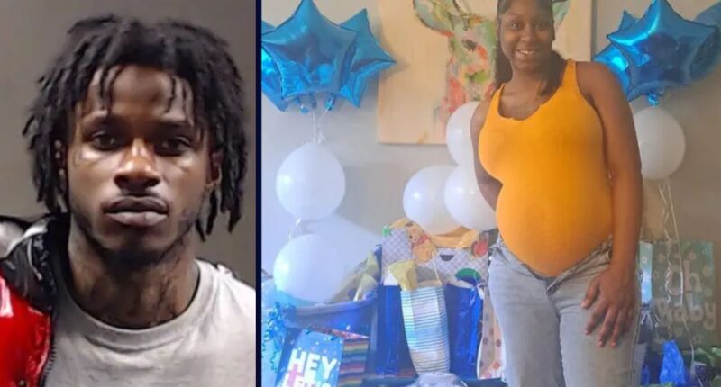 Man 11 shots, killing woman and their unborn child, cops say