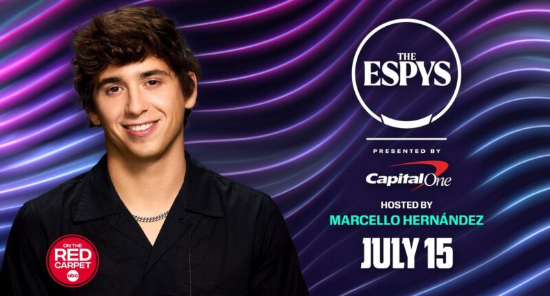Marcello Hernández to host 2026 ESPYS on ABC and streaming on ESPN+