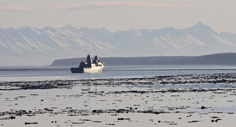 Marine missing from USS Anchorage now focus of recovery mission off California coast