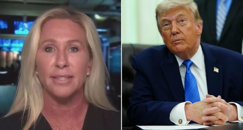Marjorie Taylor Greene claims Trump admitted 'his friends would get hurt' if full Epstein files were released