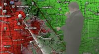 Meteorologist stays on air during studio fire to issue tornado warning