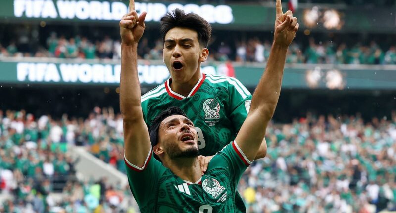 Mexico 2-0 South Africa: Jimenez etches name into Azteca's history