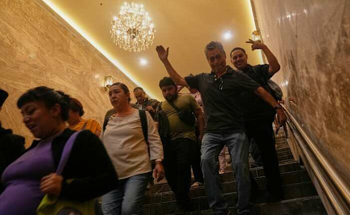 Mexico City installed a chandelier in its metro for the World Cup. Then came the crush of memes