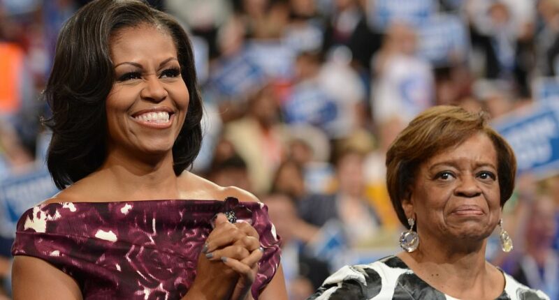 Michelle Obama ignores UFC fighter's slur as she memorializes mother