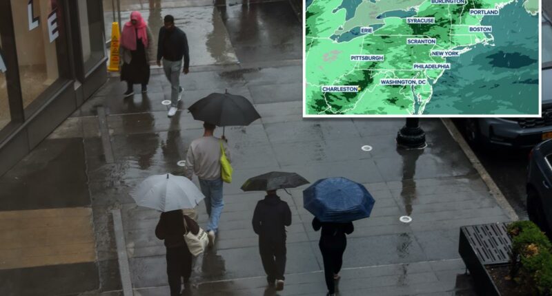 Millions across Northeast to get drenched with severe rain following extreme heat wave